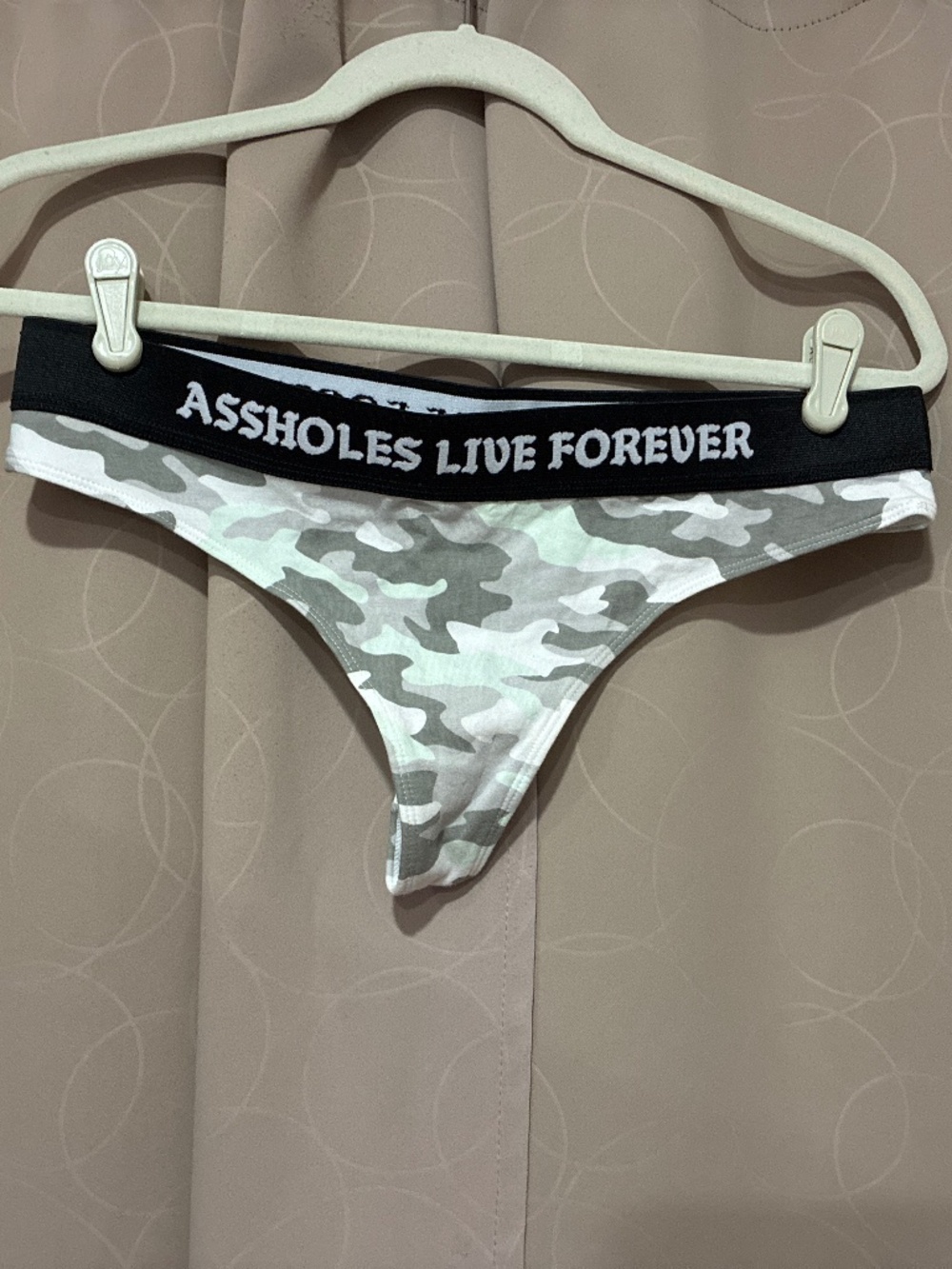 Assholes Live Forever Underwear. NWOT.